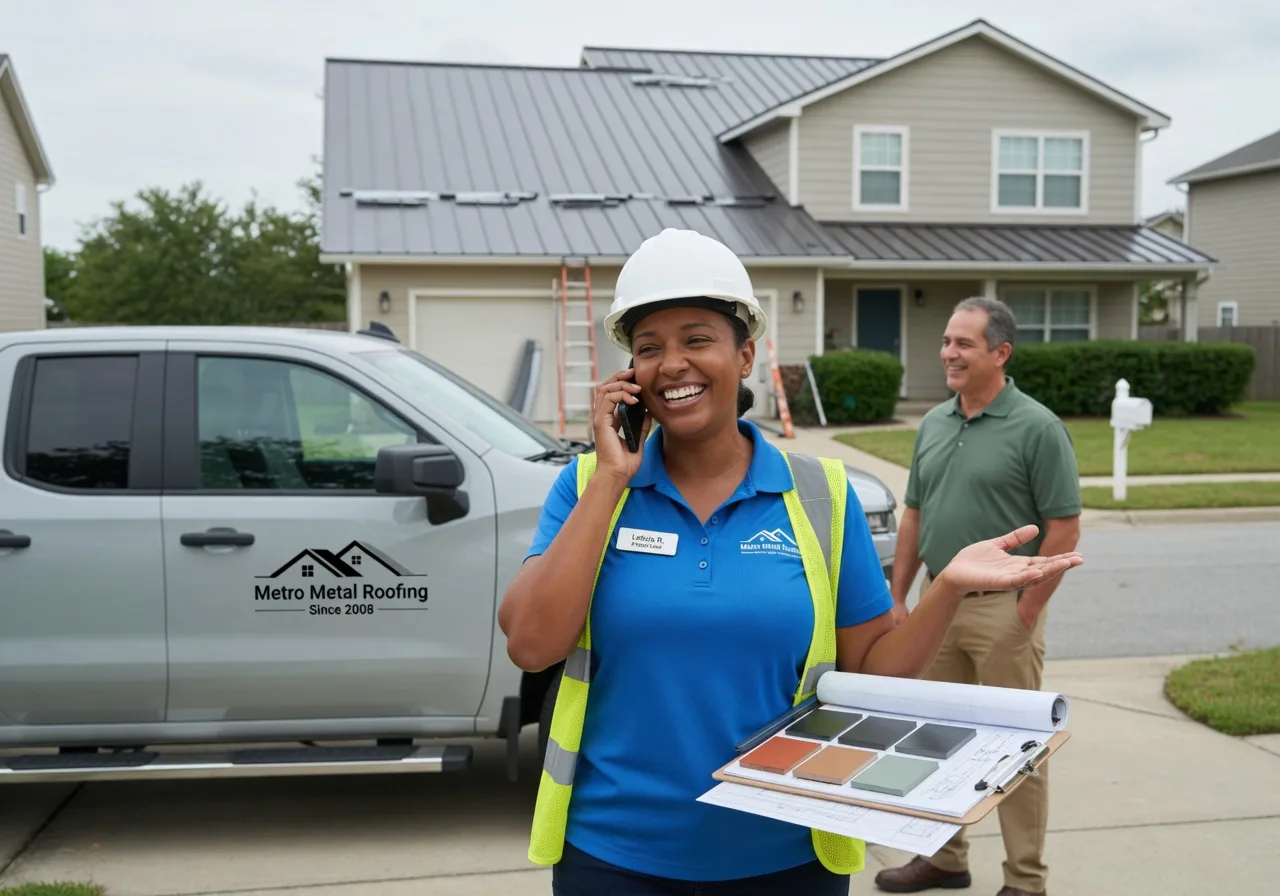 Storm Damage Metal Roof Repair in Ragsdale, IN